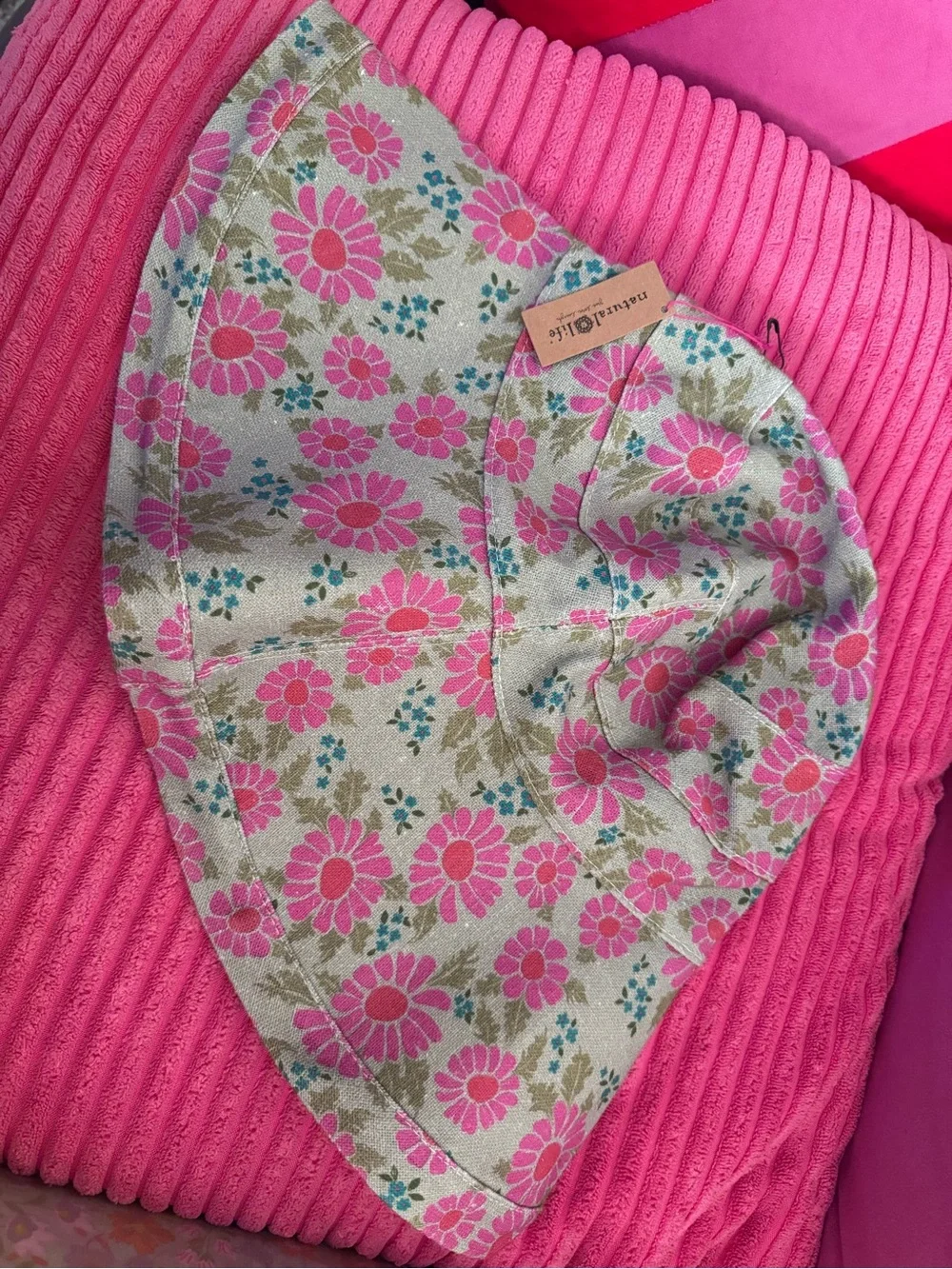 NATURAL LIFE Floral Summer Hat